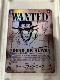 ポートガス・D・エース 手配書 ワンピースカードゲーム