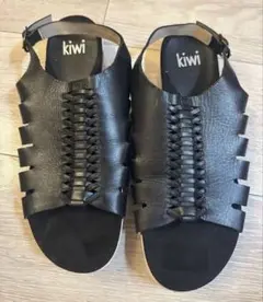 ローズバッド　Kiwi スポーツサンダル 編み込みデザイン　レザー　39