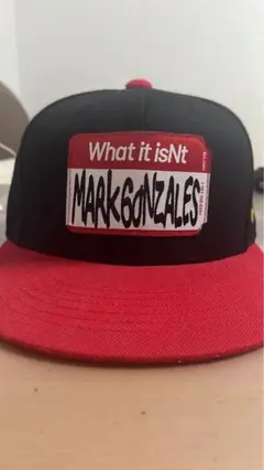 MARKGONZALES フラットバイザー ベースボール キャップ