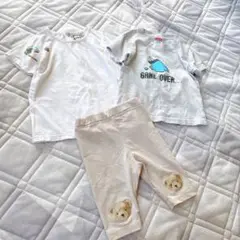 3枚まとめ売り　ぞうさん　くまさん　アイスクリーム　90 100