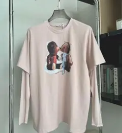 美品　twiceナヨン着用 ACNE STUDIOS レイヤードtシャツ ロンT Acne Studios レイヤードTシャツ twiceナヨン - メルカリ