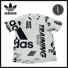 アディダス 総柄 Climalite トレーニング　Tシャツ L 半袖