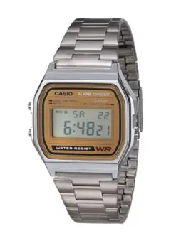 CASIO ALARM CHRONO 腕時計 WR A158WE