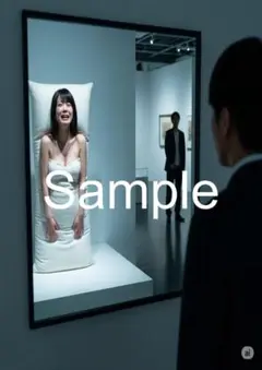 A4サイズアートポスター 1点もの 美女ポスター最高品質 D-S-64