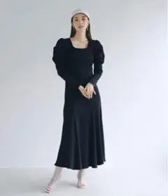 snidel スナイデル バックオープンカットワンピース