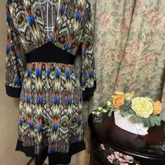 日曜日限定☆made USA Janette☆ストレッチワンピース