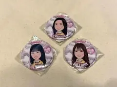 東北ゴールデンエンジェルス 缶バッジ 3個セット