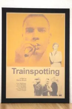 トレインスポッティング　Trainspotting　ポスター　額付き