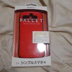 LEPLUS Pallet シンプルスマホ4 ケース