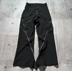 archive flare slacks zip design y2k mode