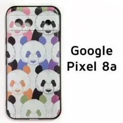 Pixel 8a カラフル パンダ カバー