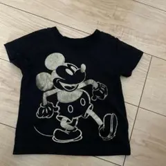 ミッキーマウス Tシャツ サイズ90 黒