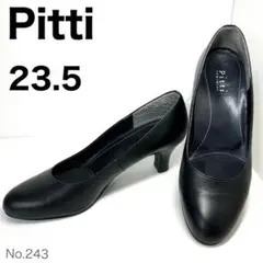 Pitti パンプス ブラック 23.5cm