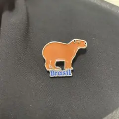 万博限定　ブラジルパビリオン　カピバラ　限定ピン　バッジ