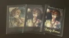 【悪魔執事と黒い猫】夏の思い出チェキ風カード ノーマル2種＆レア1種 テディ