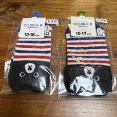新品mikihouse【ミキハウス】ローカットソックス2足セット