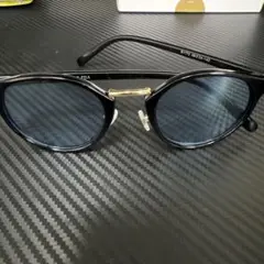 ブラック キャットアイサングラス UV400