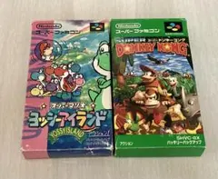 マリオシリーズ スーパーファミコンソフト 2個