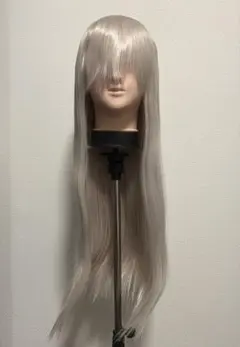 【新品未使用】ウィッグ 薄いピンク ロング【即購入可】