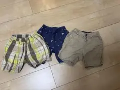 ショートパンツ　3点セット　90サイズ
