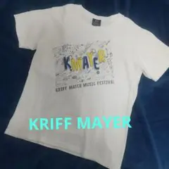 KRIFF MAYER クリフメイヤー 音楽祭 Tシャツ 白 半袖Tシャツ