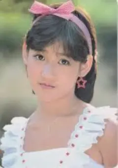 岡田有希子　プラ下敷き　サンミュージック　アマダ　【当時物】