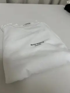 Acne Studios ホワイト Tシャツ Sサイズ（Lサイズ相当)