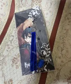 新品未開封 黒執事 シエル　ストラップ