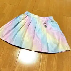 レインボー　ハート　チャーム　スカッツ　しまむら