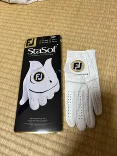 FOOTJOY StaSof ホワイト ゴルフグローブ