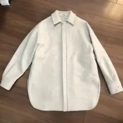 ★最終値下げ【AURALEE】LIGHT MELTON ZIP シャツジャケット