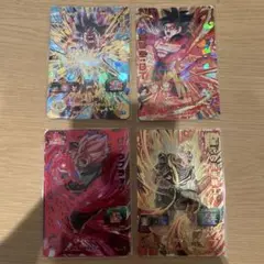 ドラゴンボールヒーローズ。値下げ可能　早い者勝ち！バラ売り可能ですが、2枚組です