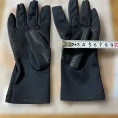 指サポーター　手袋　ゲーミンググローブ　スポーツ　L ブラック　黒　防寒