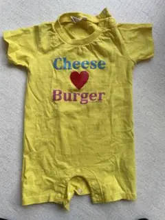 UnitedAthle Cheese ♥ Burger ロンパース