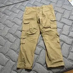 ベージュ カーゴパンツ サイズ40
