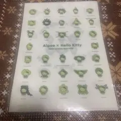 Algae x Hello Kitty クリアファイル A4サイズ万博日本館限定