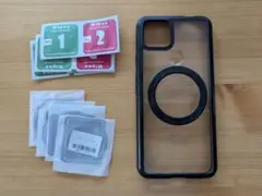 Pixel5a シュピゲン spigen ケース　MagSafe レンズフィルム