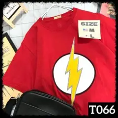 US古着 フラッシュ tシャツ 赤 アメコミ DCコミックス ヴィンテージ