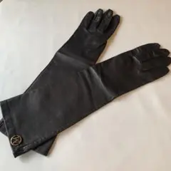 ♪ 美品 ♪ MaxMara 革手袋 ロンググローブ ブラック