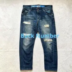【バックナンバー】M メンズデニム　ジーンズ　ダメージ加工