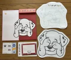 101匹わんちゃん　レターセット　ディズニー　千趣会