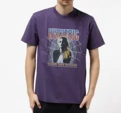 HYSTERIC 紫Tシャツ HEAVIER THAN YESTERDAY