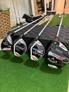 キャロウェイ X HOT PRO 1W 3W 5W ユーティリティ4本セット