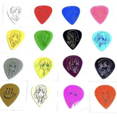 【公式品】けいおん!! 初回生産 特典 ピック 全16種類 セット
