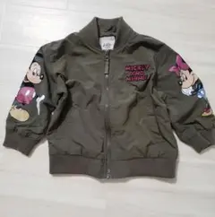 しまむら☆カーキブルゾン　MA-1 100サイズ　キッズ