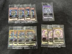 セブンイレブン 遊戯王カード 4種類 ブラックマジシャンガール無し