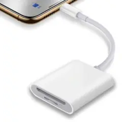 iPhone iPad 対応 SDカードリーダー スマホ Switch カメラ