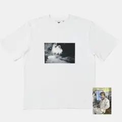 LAYO(V)ER ホワイト Tシャツ ヨンタン　　Mサイズ公式トレカなし☆新品 2025年最新】Layover tシャツ ヨンタンの人気アイテム - メルカリ
