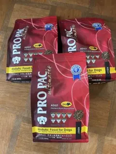 PROPAC アダルト チキンu0026玄米 ドッグフード 800g✖️3袋