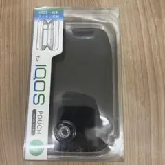 アイコス用ポーチ ストラップ付 ナイロンメッシュブラック